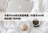 不属于seo优化的范畴是（不属于seo对网店推广的作用）