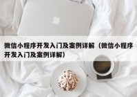 微信小程序开发入门及案例详解（微信小程序开发入门及案例详解）