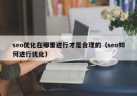 seo优化在哪里进行才是合理的（seo如何进行优化）